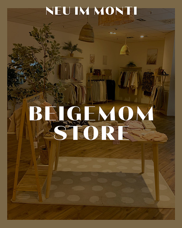 Innenansicht Shop Beigemom Store
